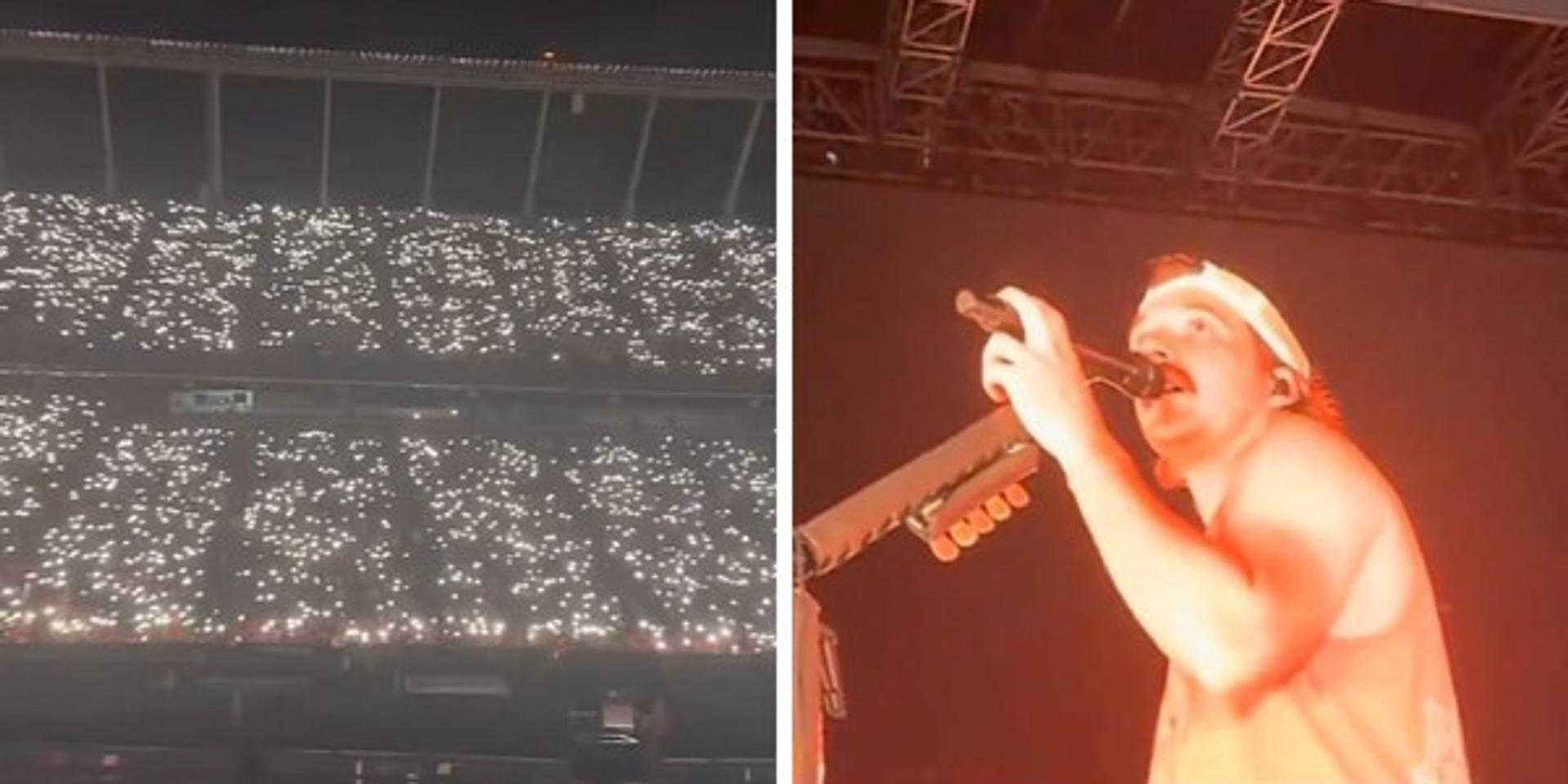Morgan Wallen honors Charlie Kirk during Edmonton concert