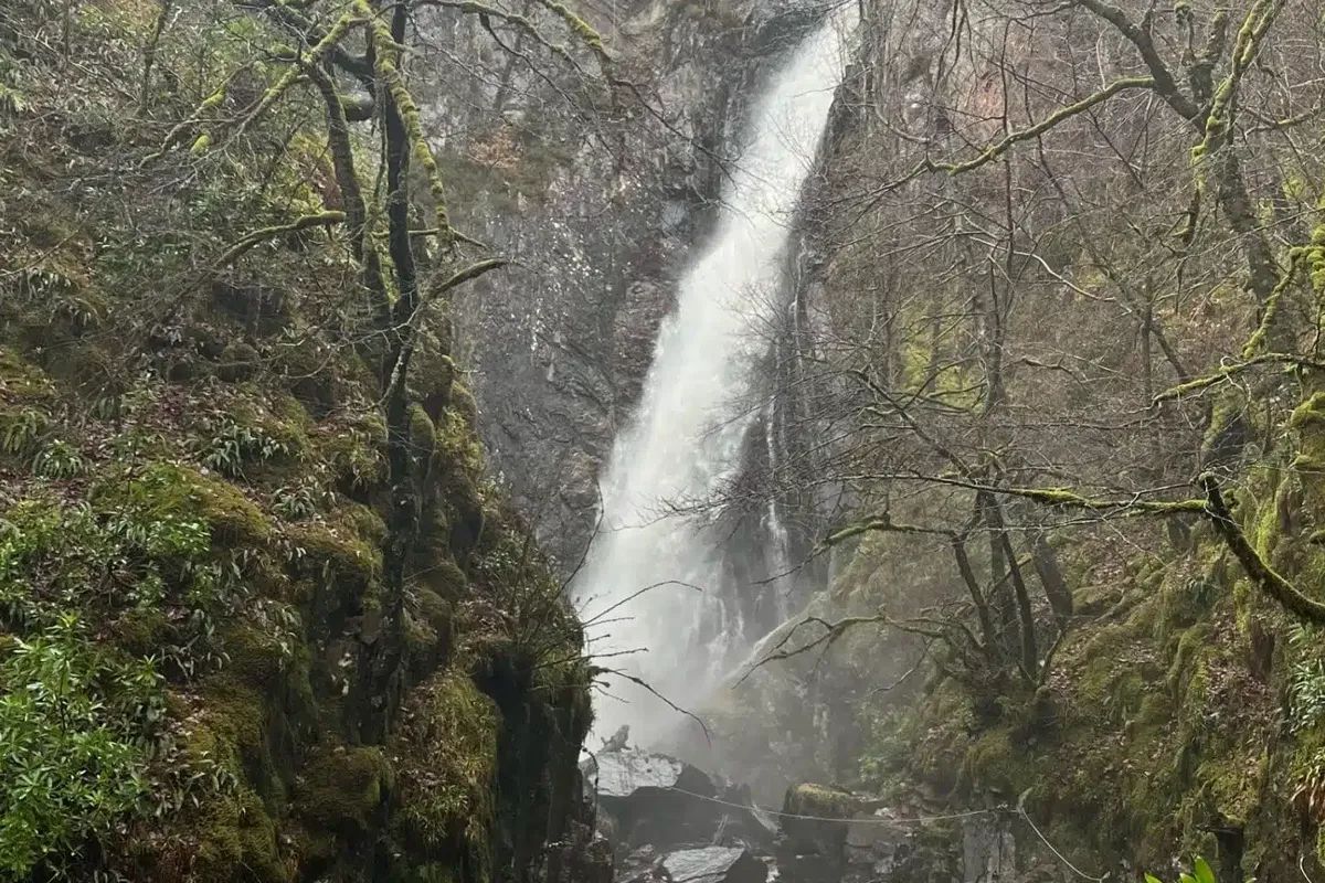 The Grey Mare's Tail Waterfall