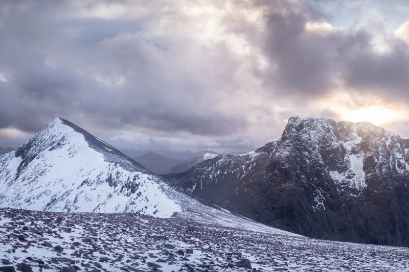 CMD Arête route on Ben Nevis