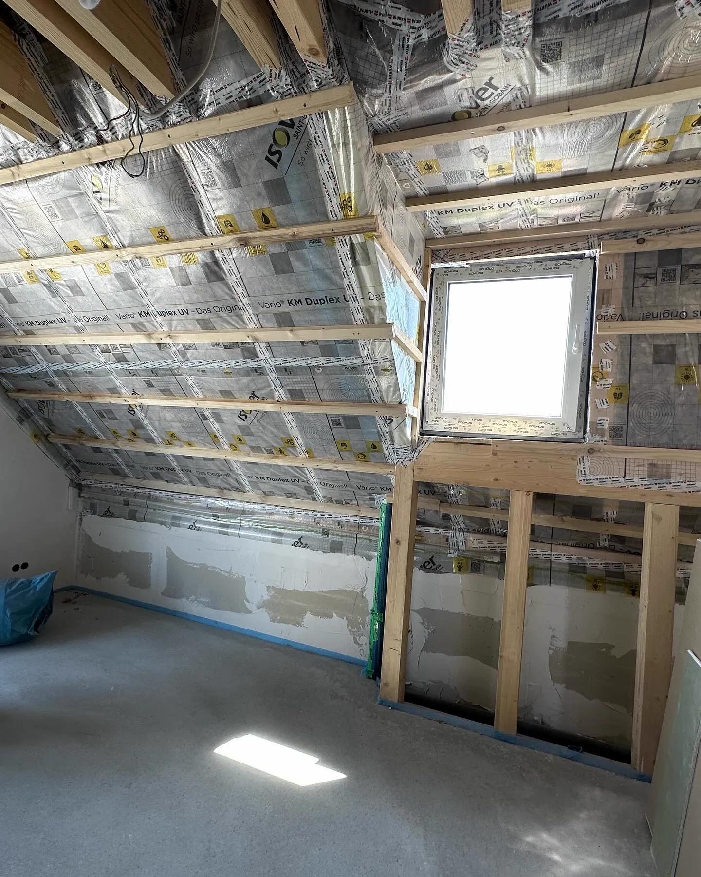 Dachgeschossausbau — HEDER Trockenbau, Holz & Bautenschutz