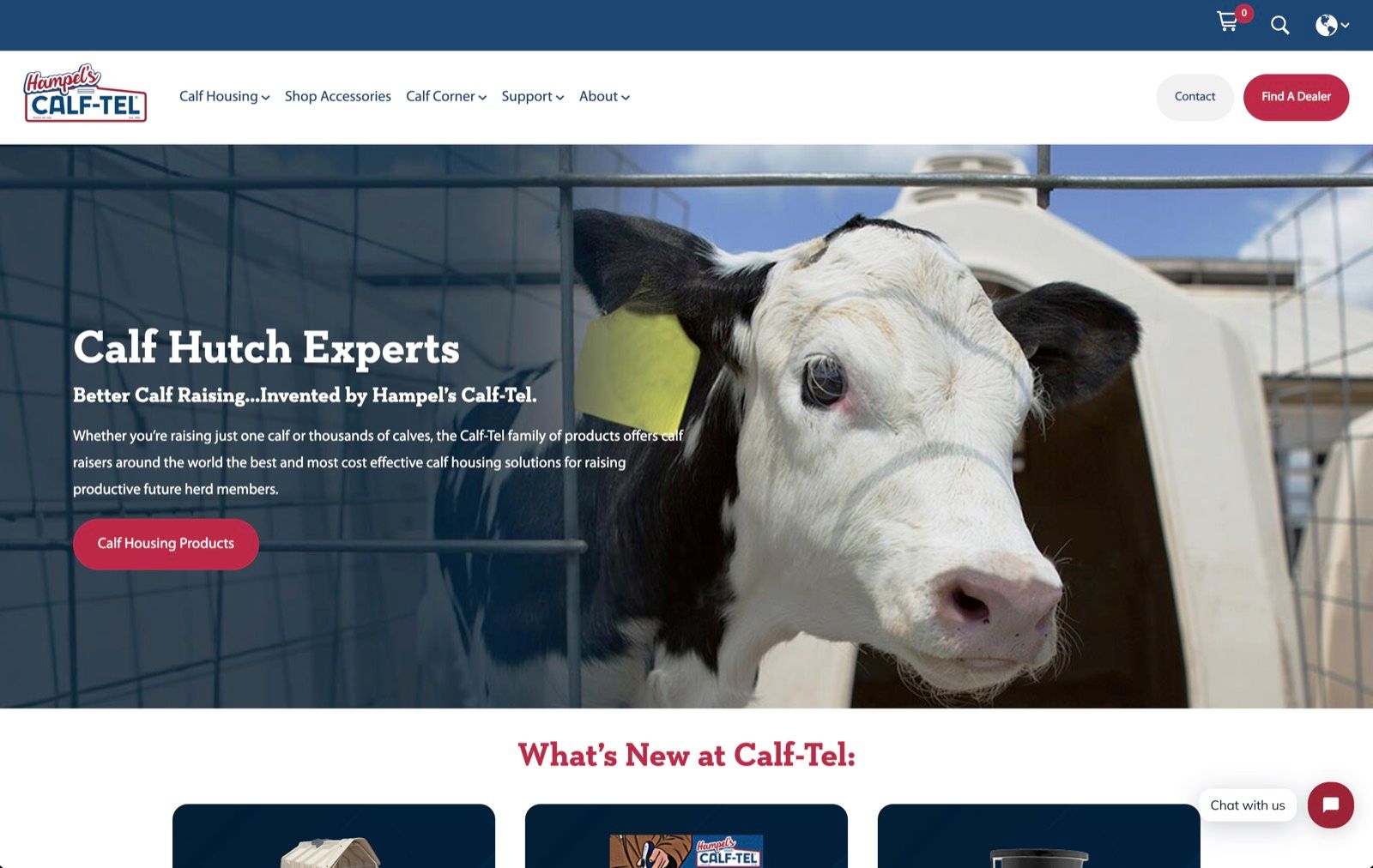 Calf-Tel homepage