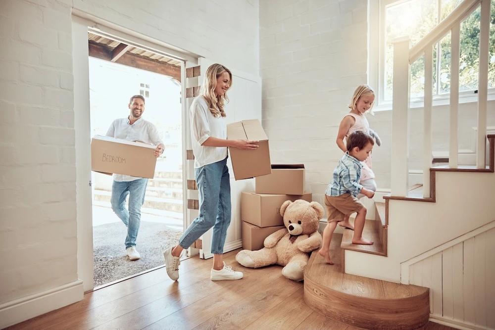 moving with kid