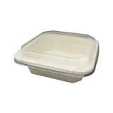 Salad Box F TT021-1000 White Octagonal