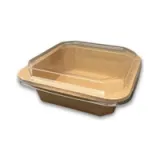 Salad Box F TT021-1000 Kraft Octagonal