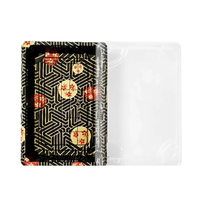 Sushi Tray T G01-1105-Sakura Black