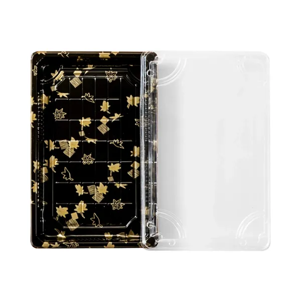 Sushi Tray T G01-1109-Golden Leaf