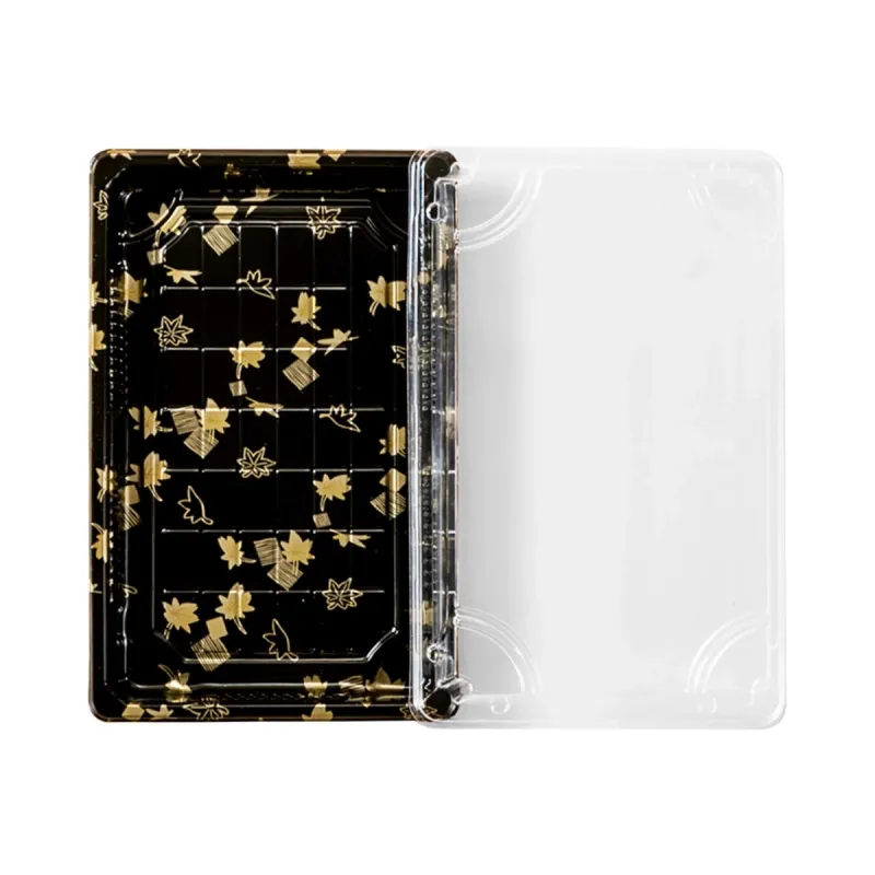Sushi Tray T G01-1109-Golden Leaf