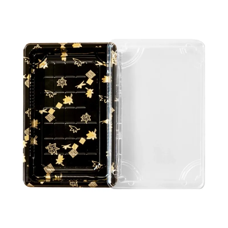 Sushi Tray T G01-1107-Golden Leaf