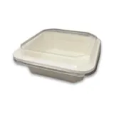 Salad Box F TT021-1000 White Octagonal