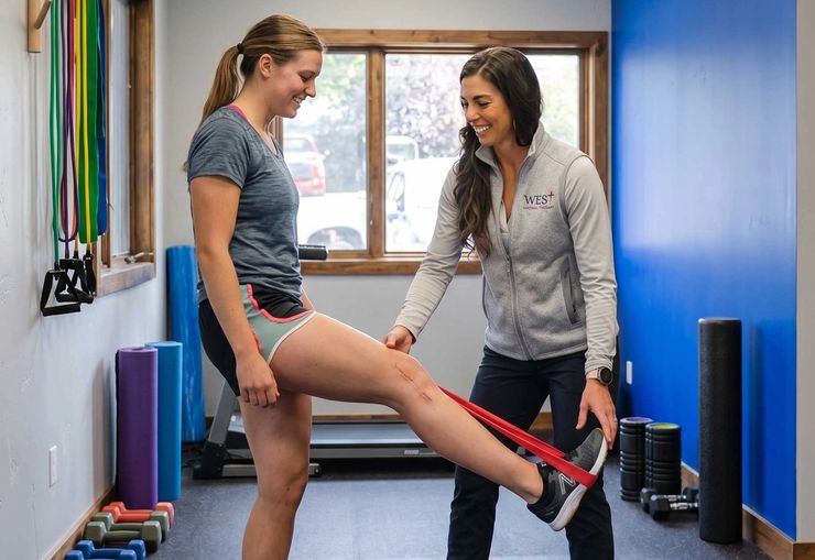 Physical therapy motion assessment