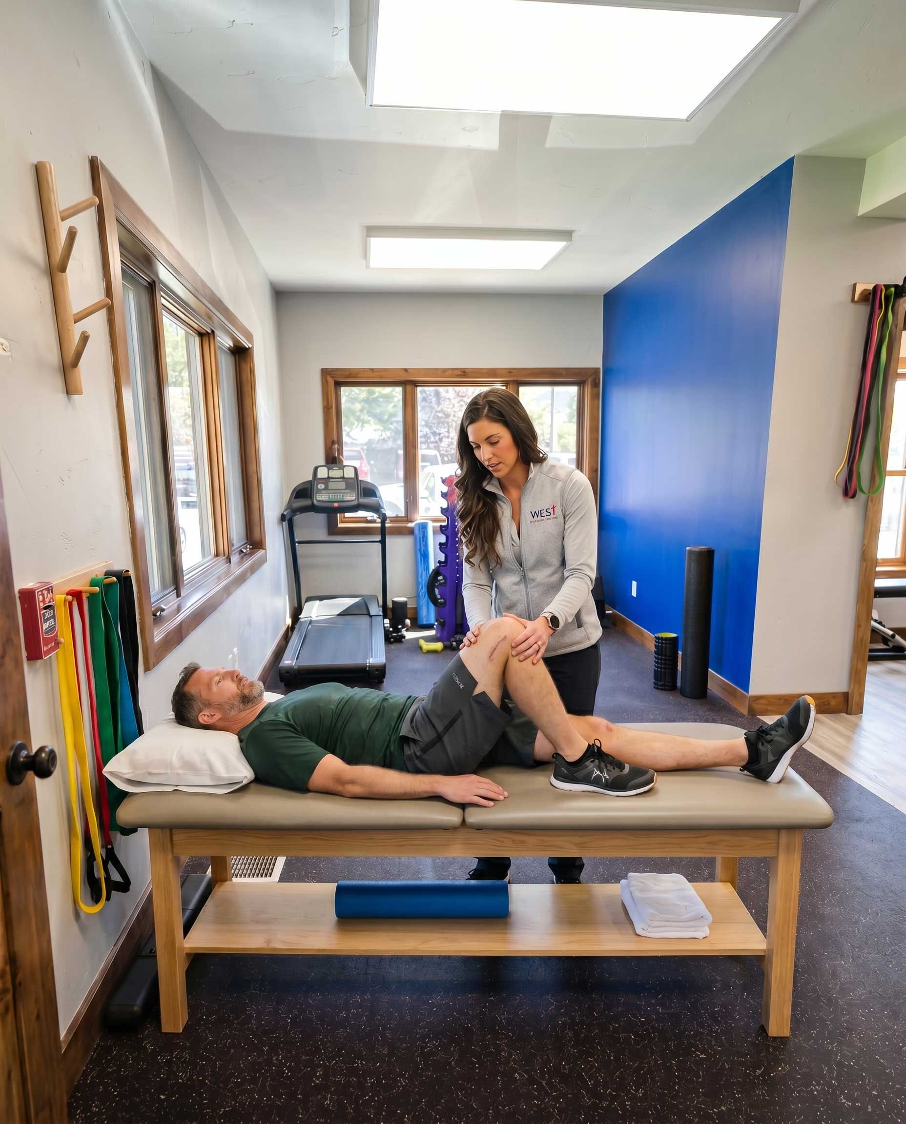 Athlete returning to sport after injury rehabilitation at WEST Physical Therapy