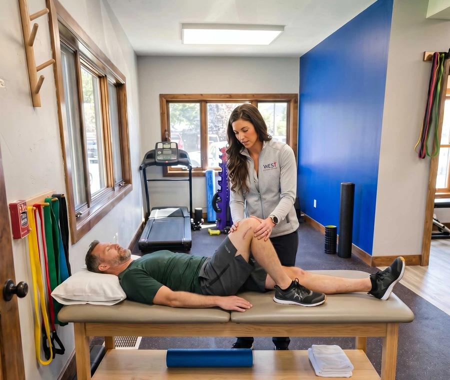 Athlete returning to sport after injury rehabilitation at WEST Physical Therapy