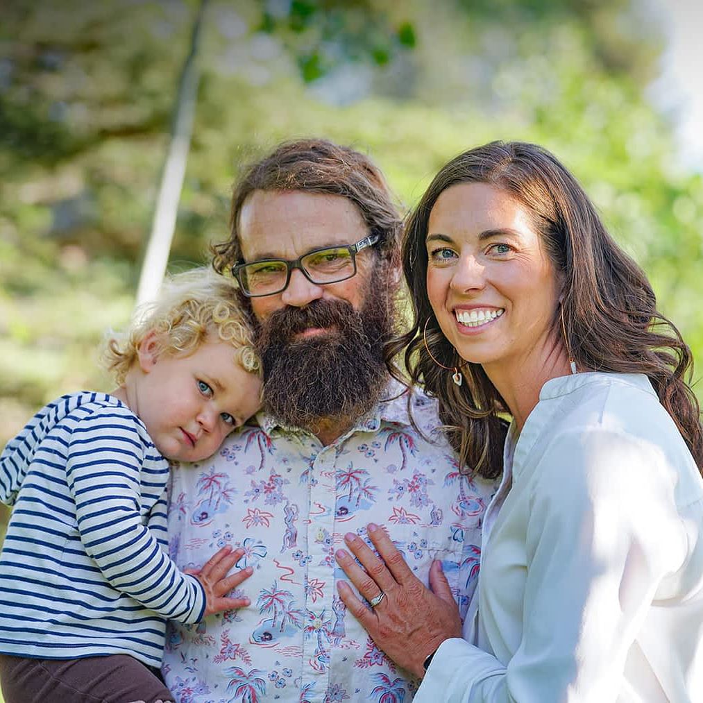 Morgan and her family