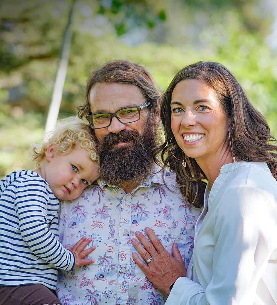 Morgan and her family