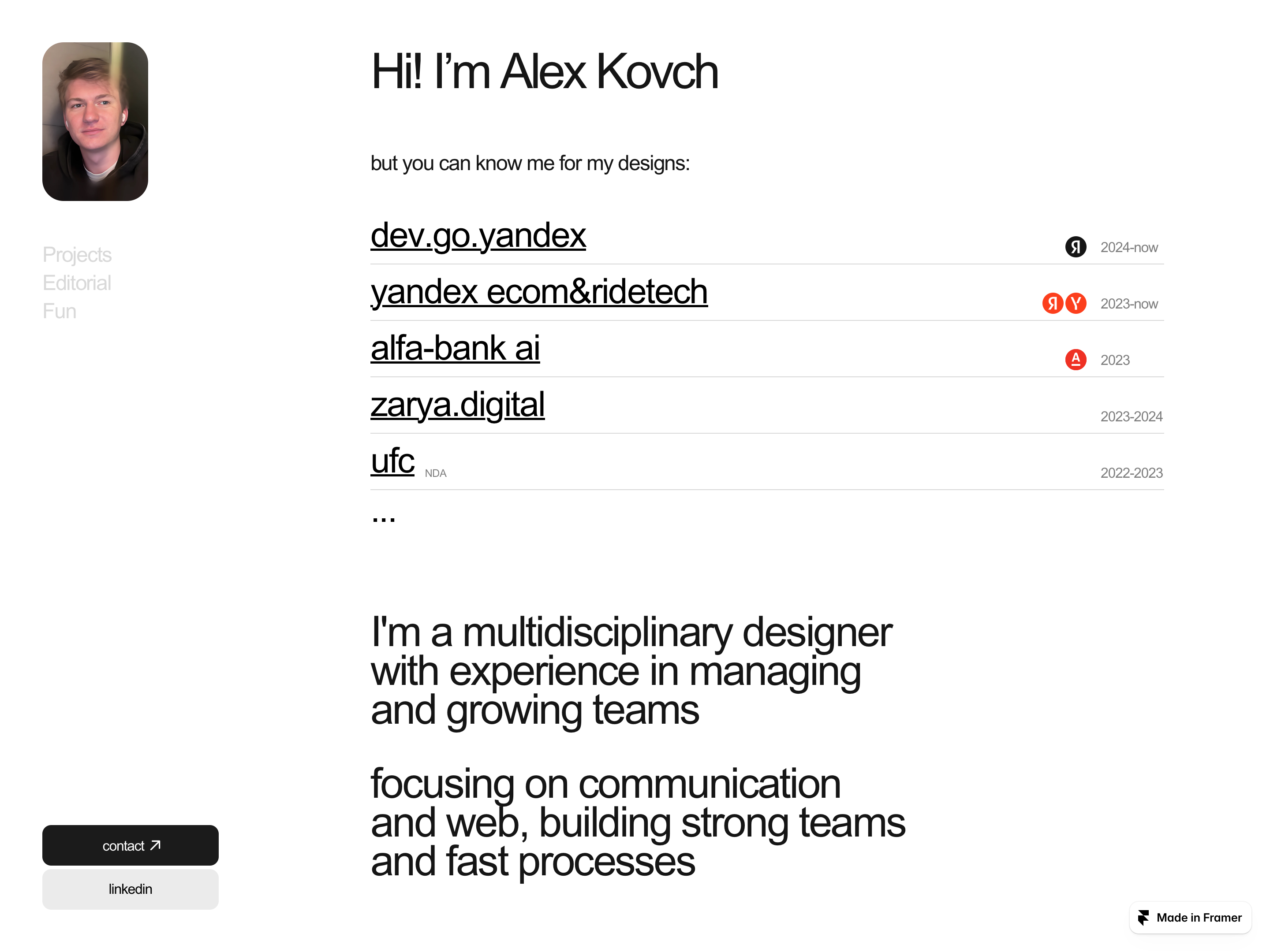 Alex Kovch
