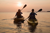 Canoe ride with a local fisherman