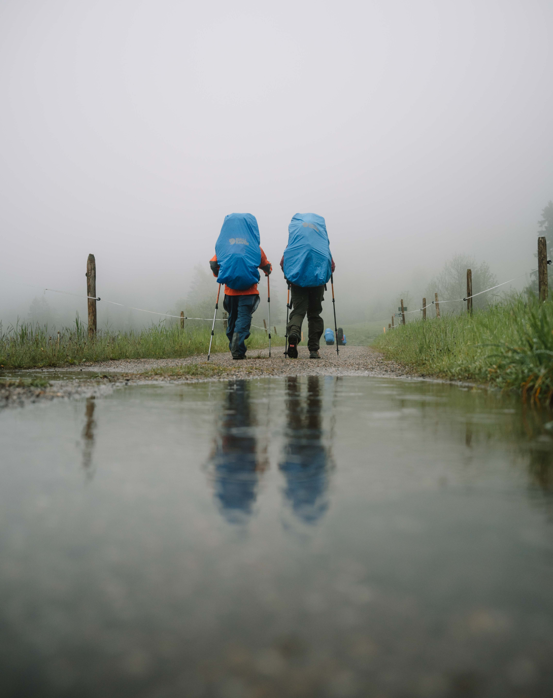 How to handle wet days on the trail