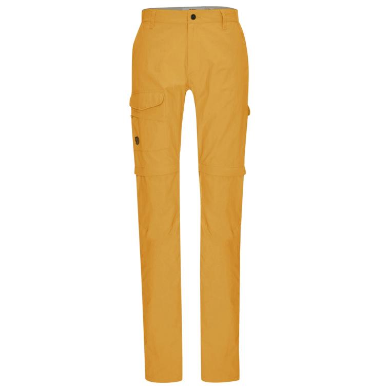 Fjall Raven Abisko Hike Zip-Off Trs W Patina Green Pantaloni Da Trekking Donna