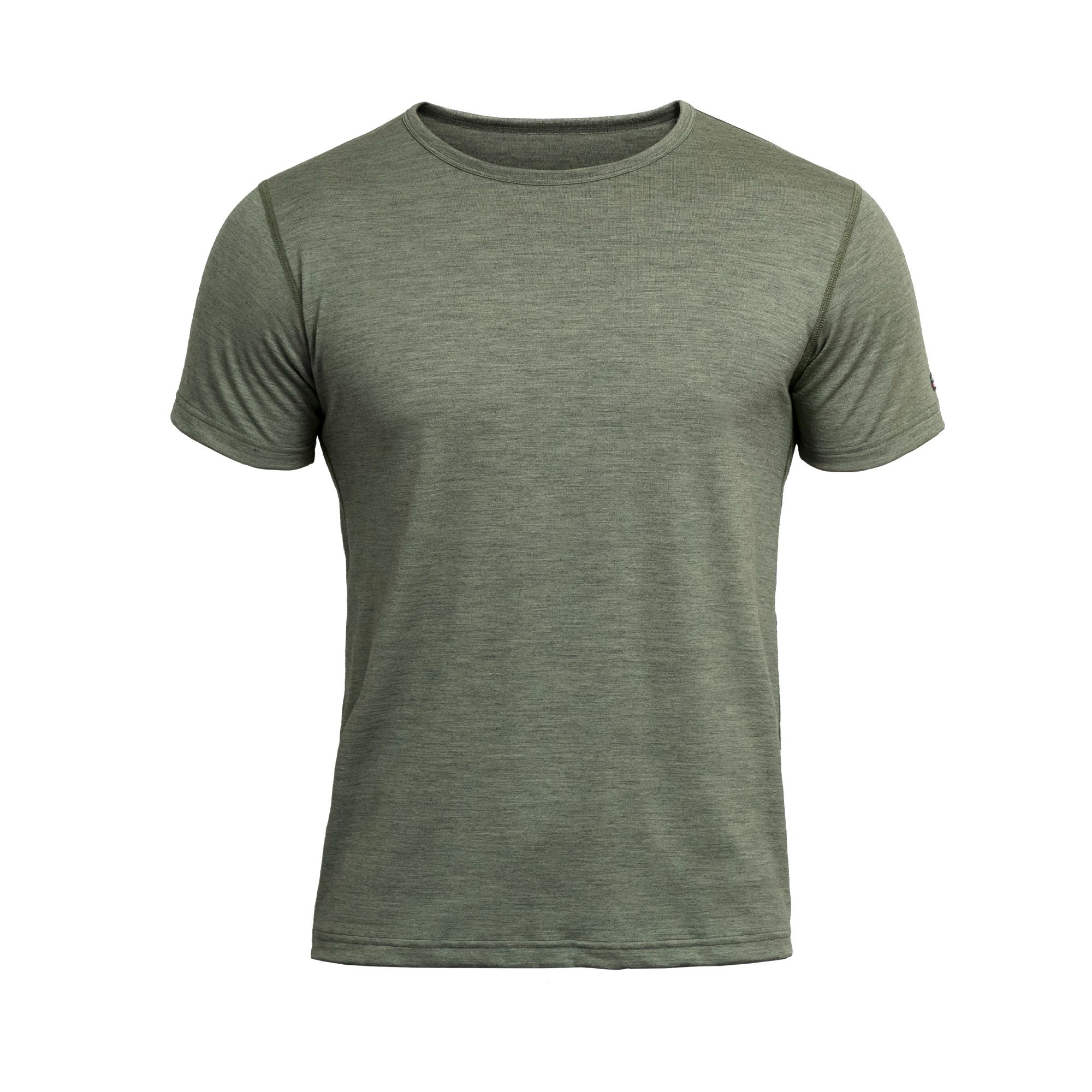 Devold breeze M t-shirt (herre) - lichen melange  - M - Naturkompaniet