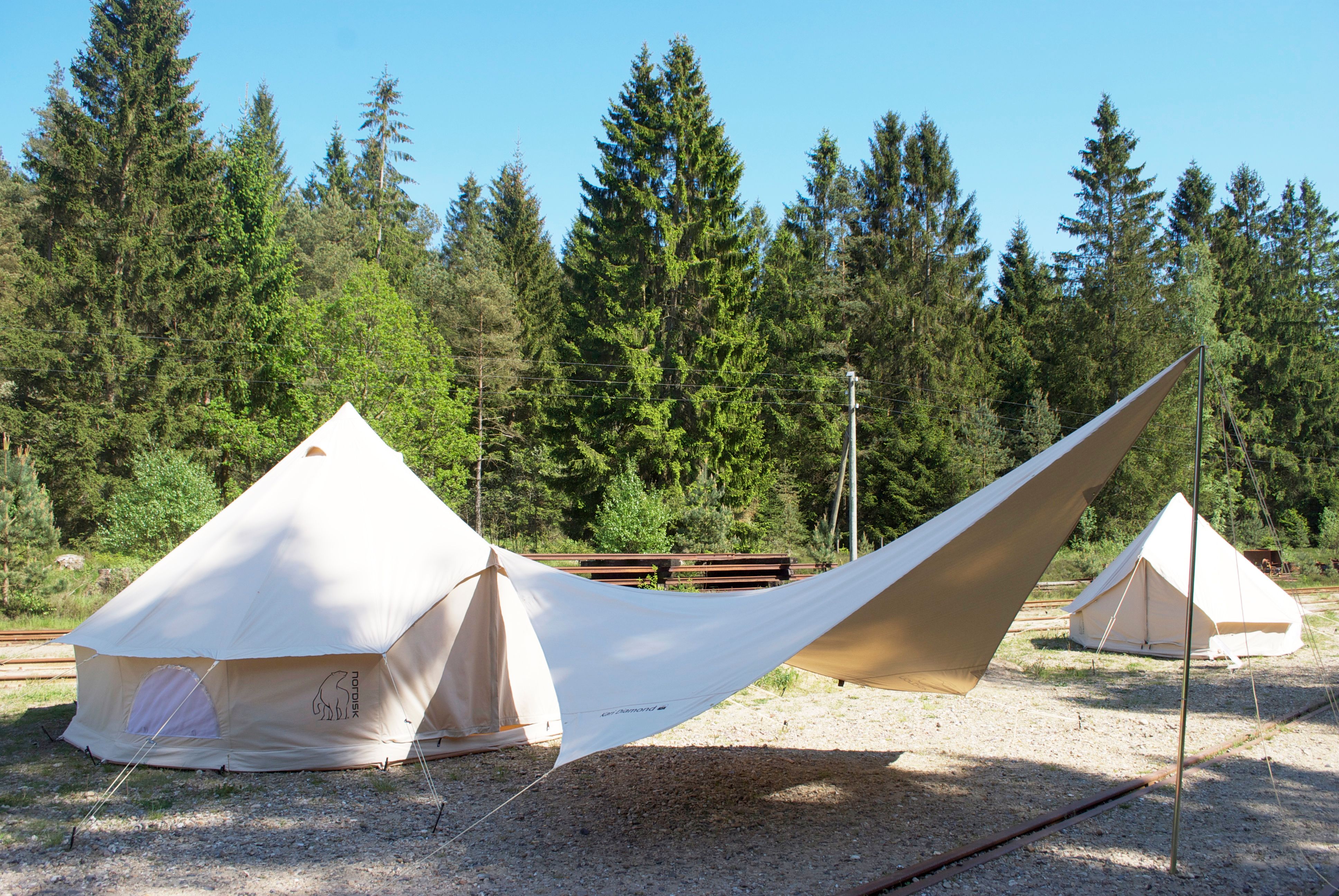 Kari 10 Diamond Basic Cotton Tarp | Shop at Nordisk.eu