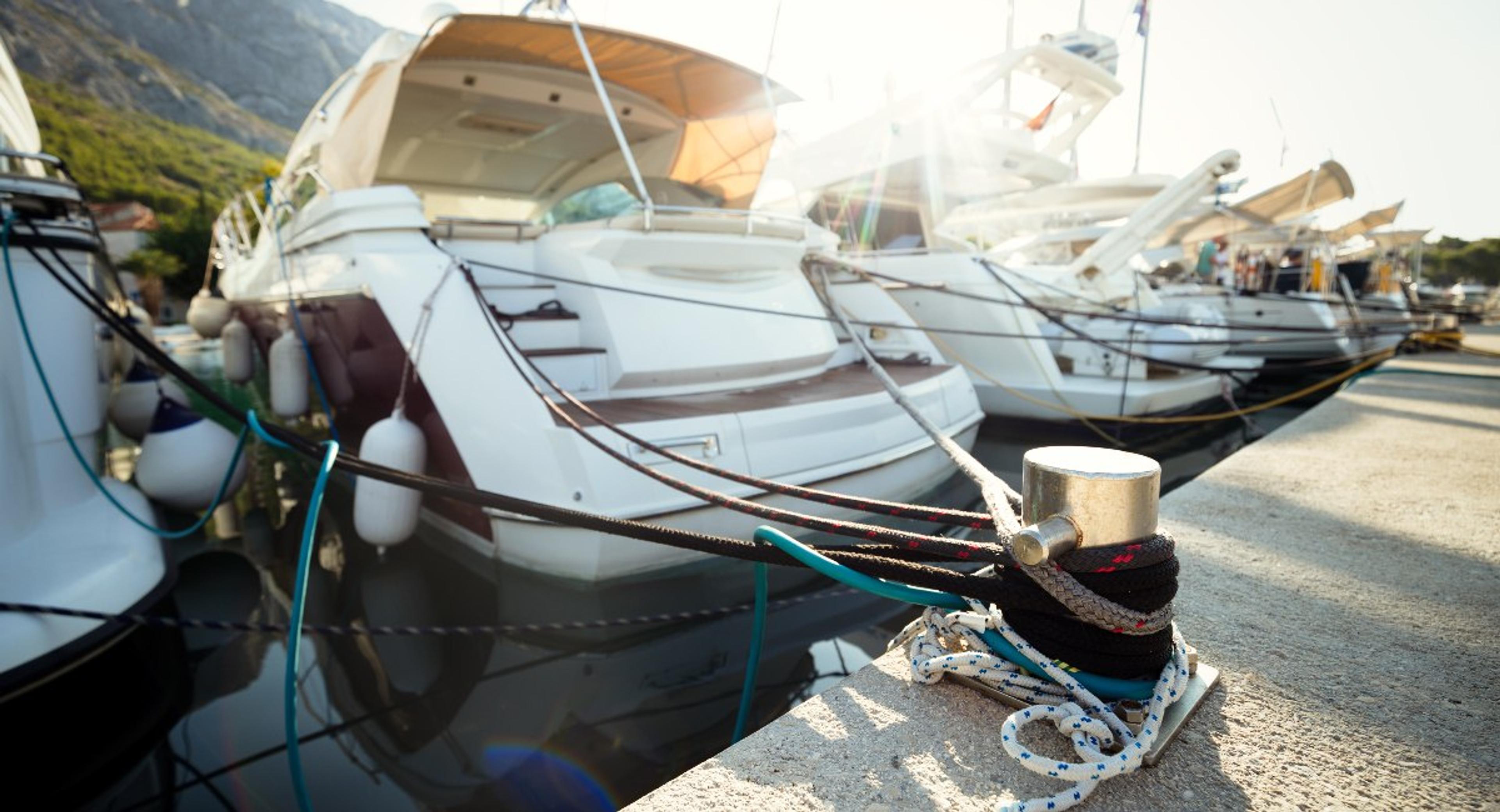 Boat with a  Keep-in-Water Boat Insurance