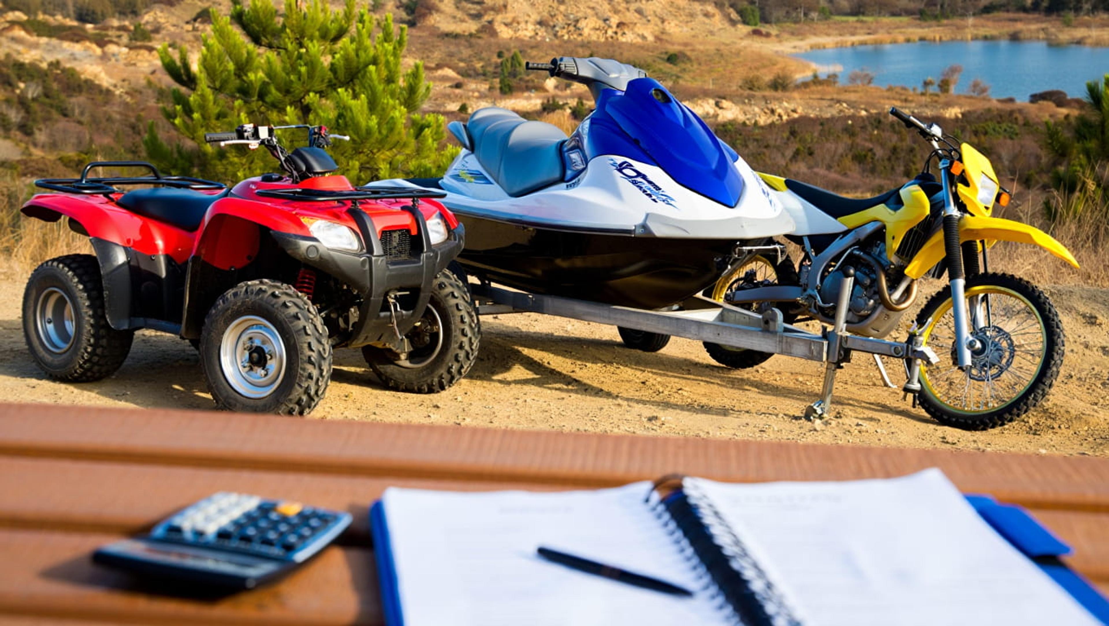 All-Terrain Toys: Comparing ATV, PWC, Dirt Bike Insurance Needs