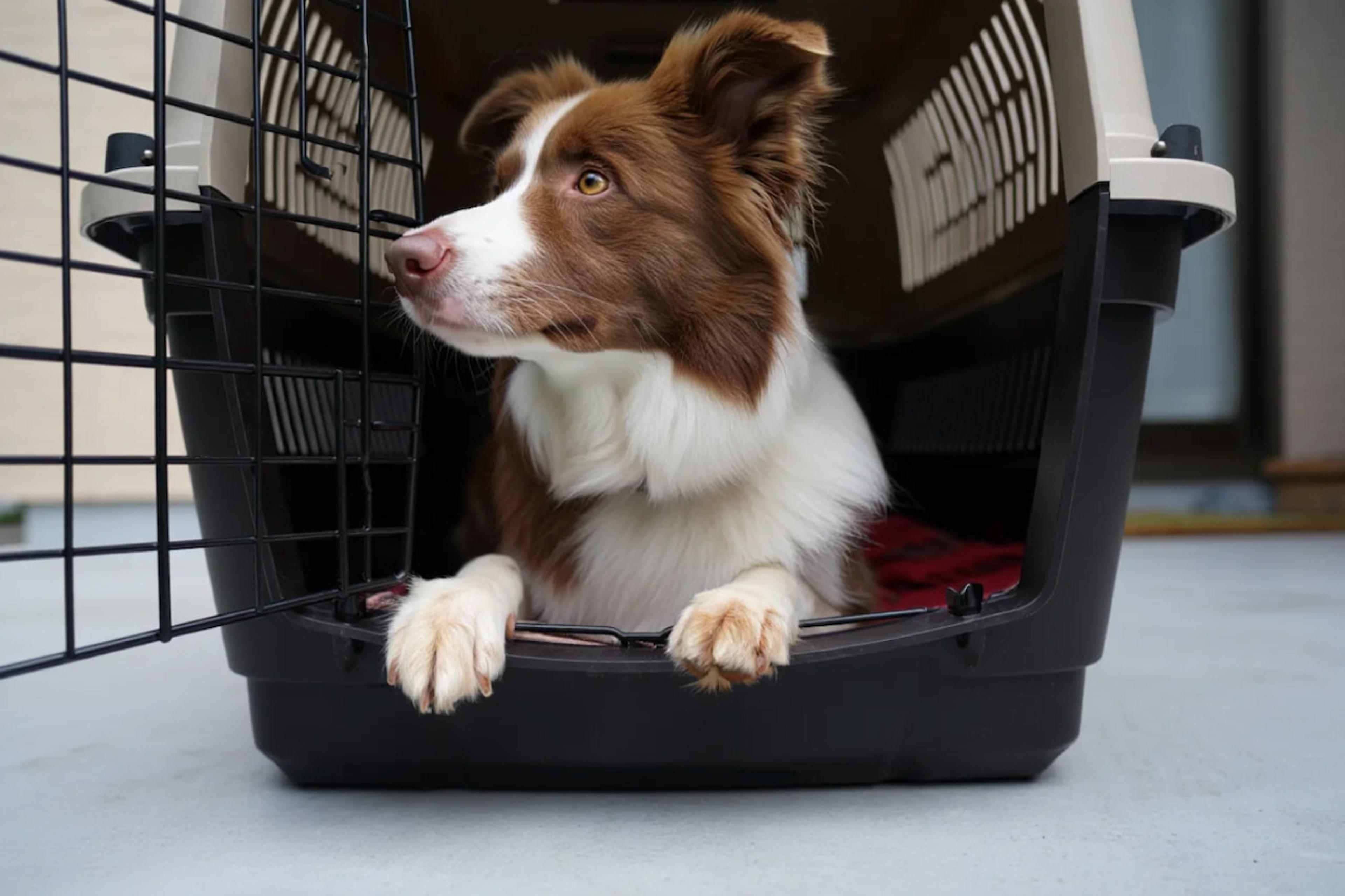 Happy Dog with Travel Coverage