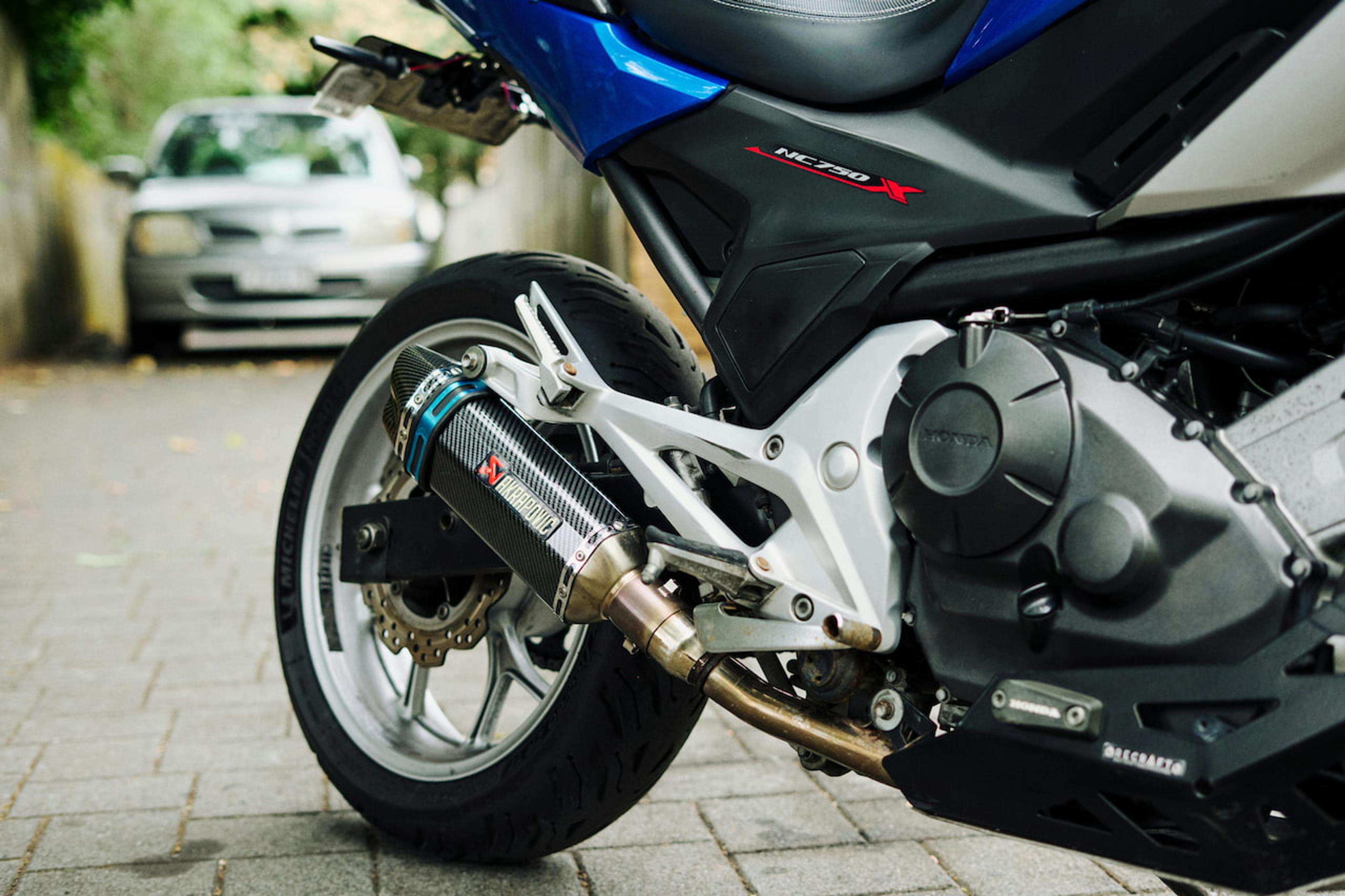  Motorcycle with Modifications