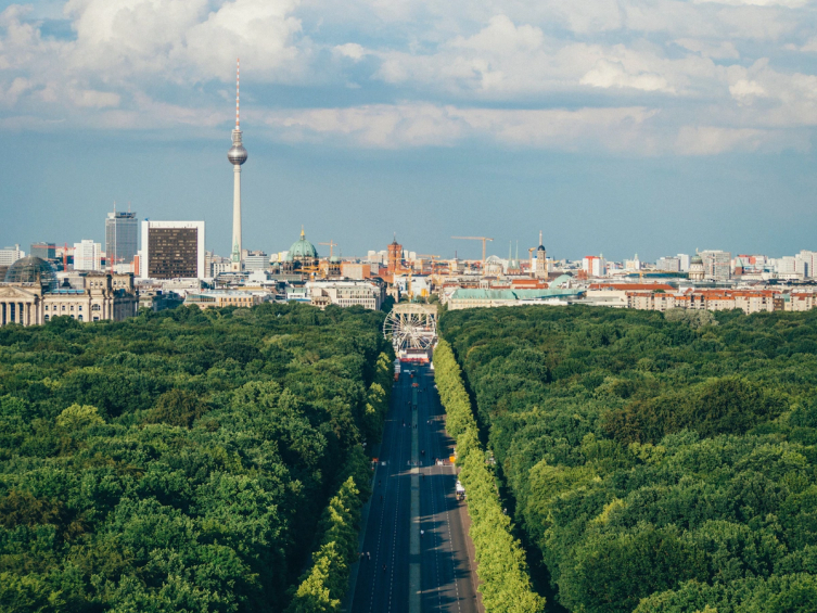 view of berlin park