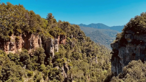 vista de una montaña cerca de madrid