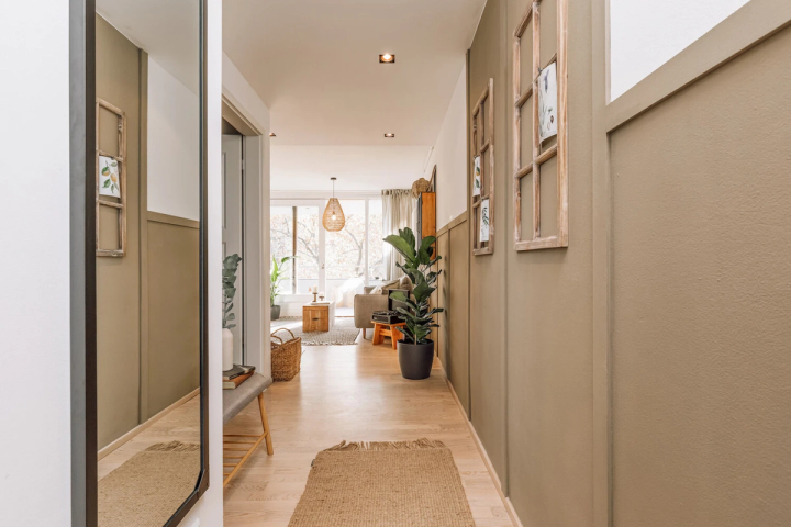 hallway into apartment