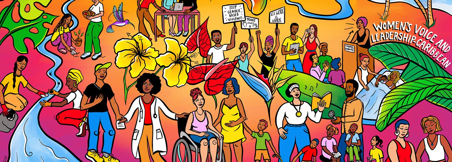 Women’s Voice and Leadership-Caribbean April Update