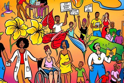 Women’s Voice and Leadership-Caribbean April Update