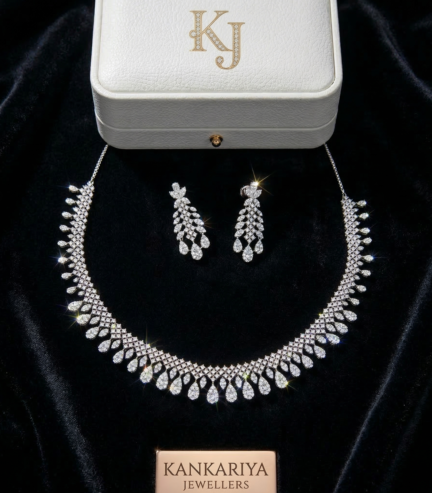 The Majestic Pear-Drop Diamond Suite