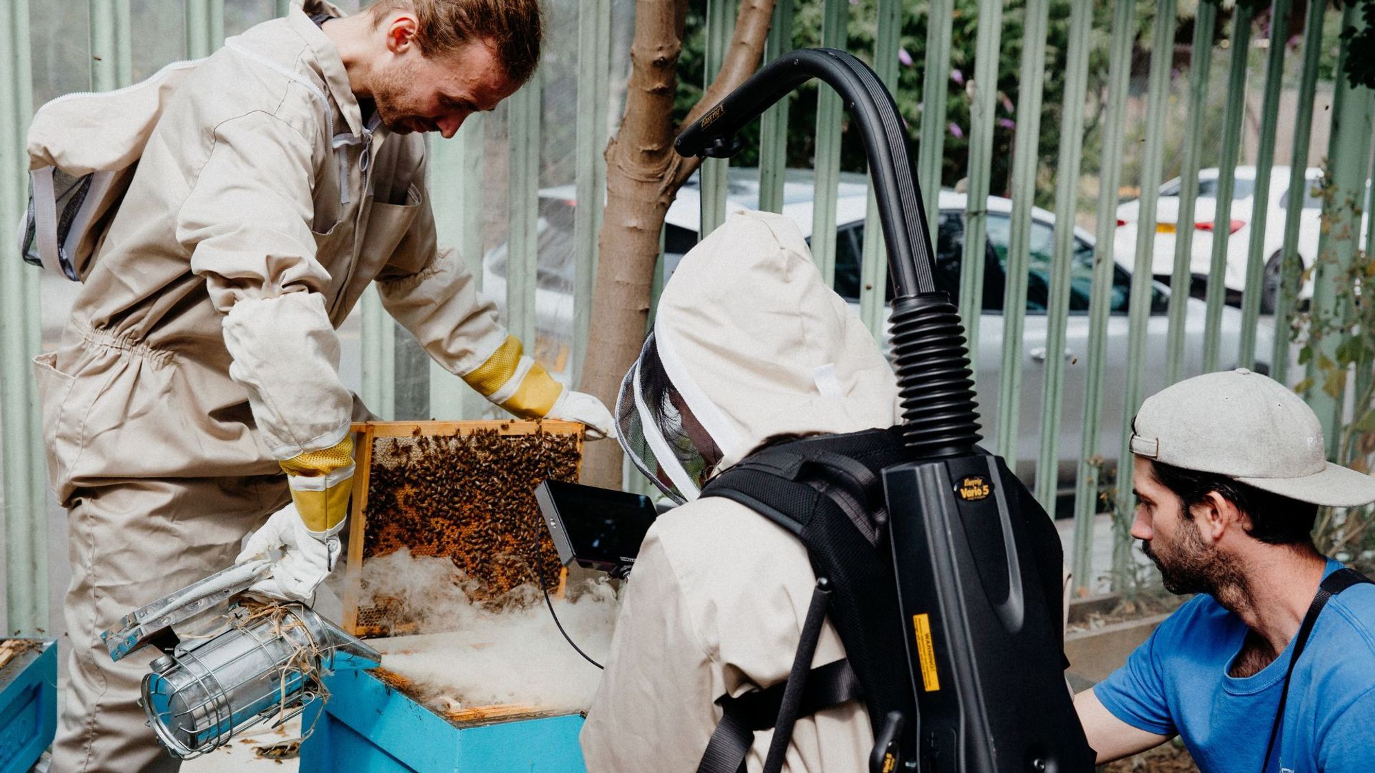 Film, Behind The Scenes - Gramafilm x Bees & Refugees