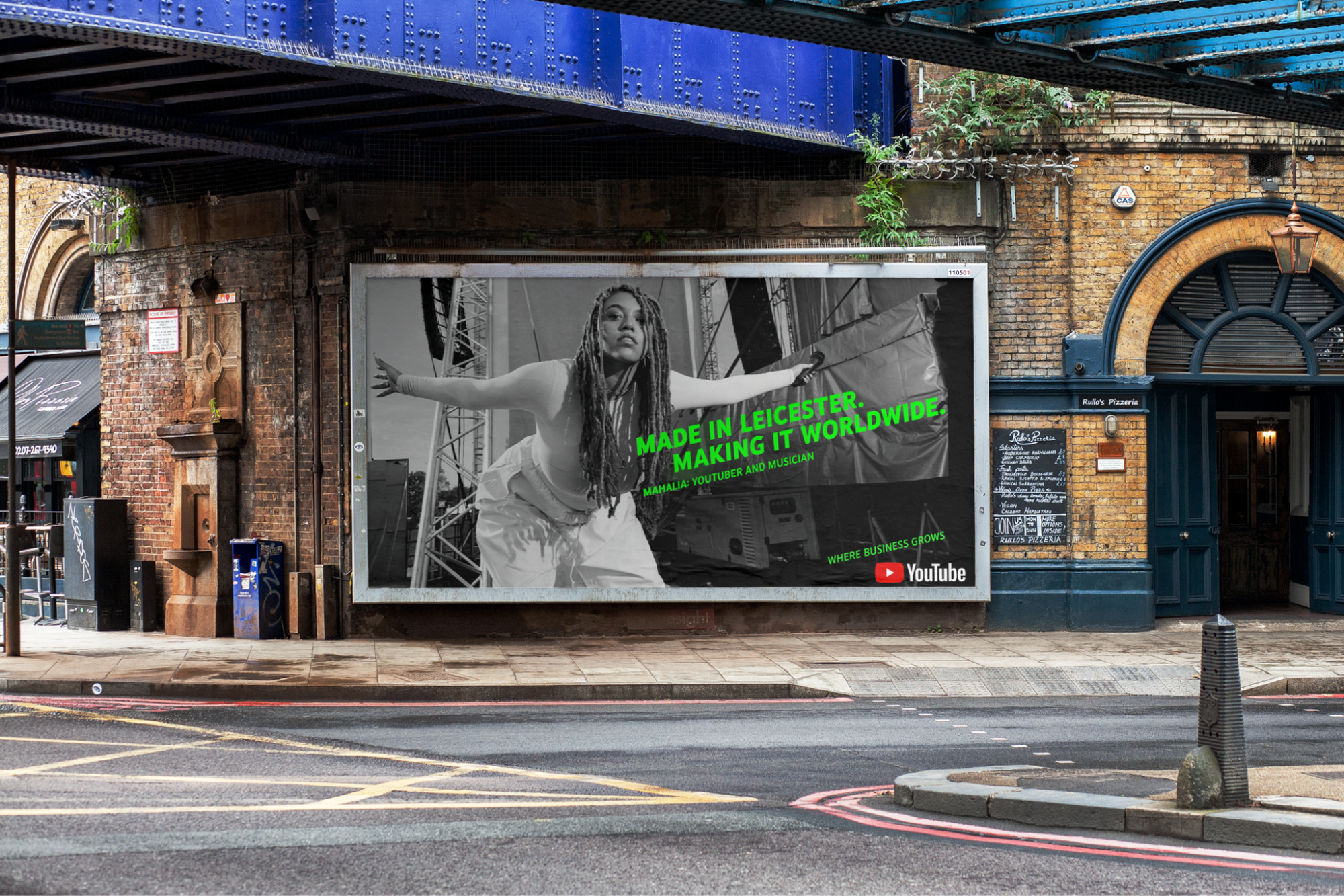Mahalia, YouTube Advert