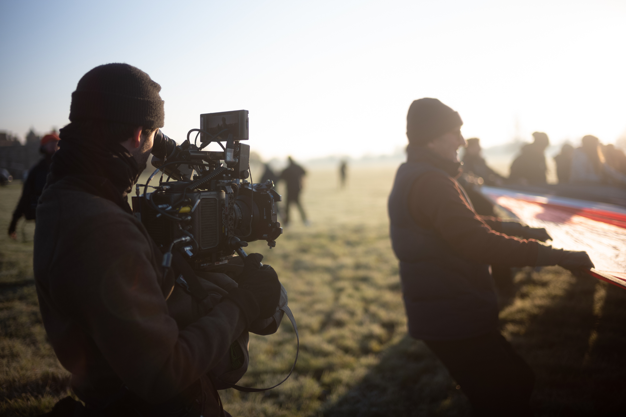 Tiago Kingwell On Set