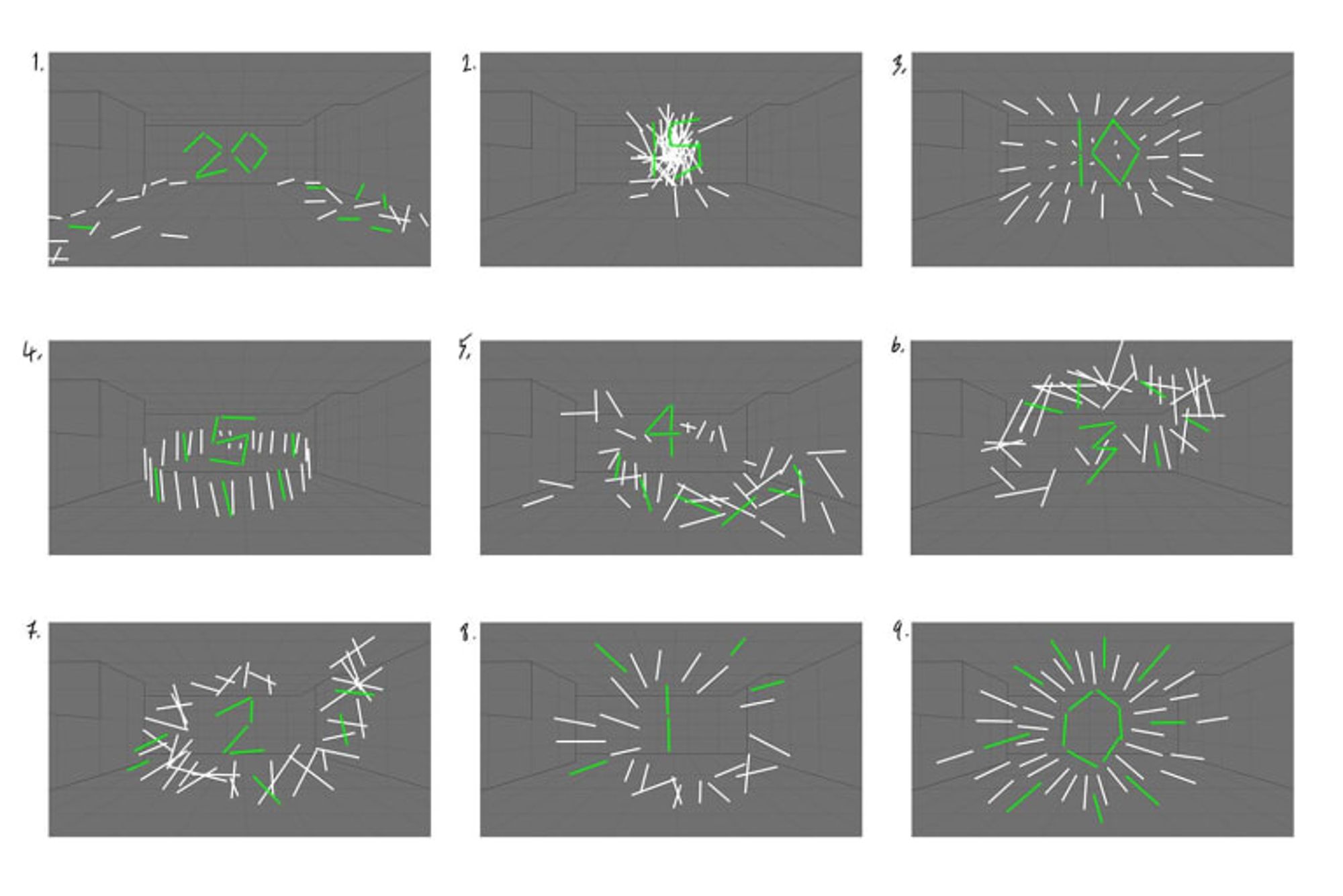 Step by step animation Google 