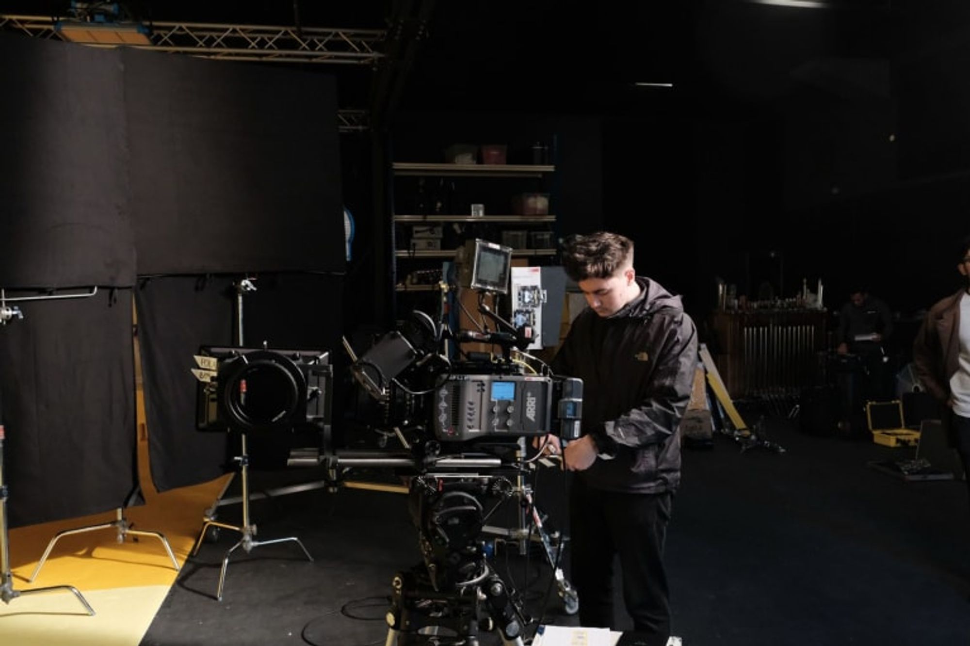 Google I/O Opener filming