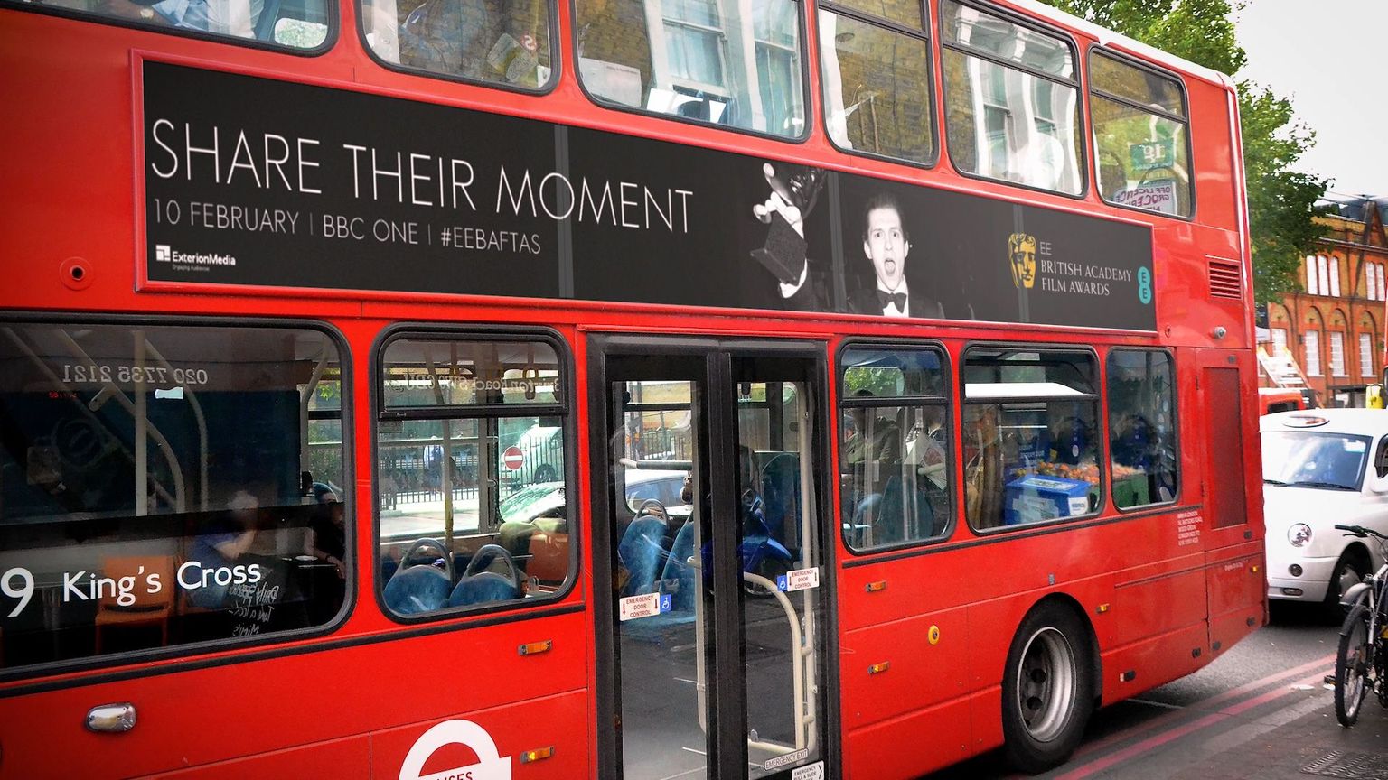 BAFTA campaign advertising