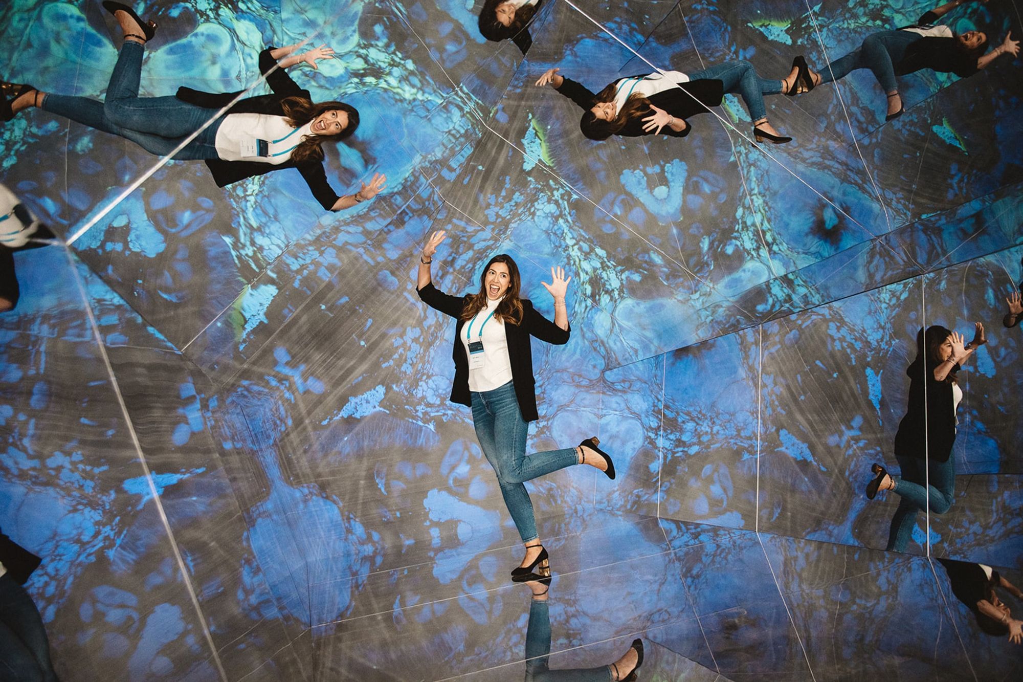 Infinity Mirrors Event Installation