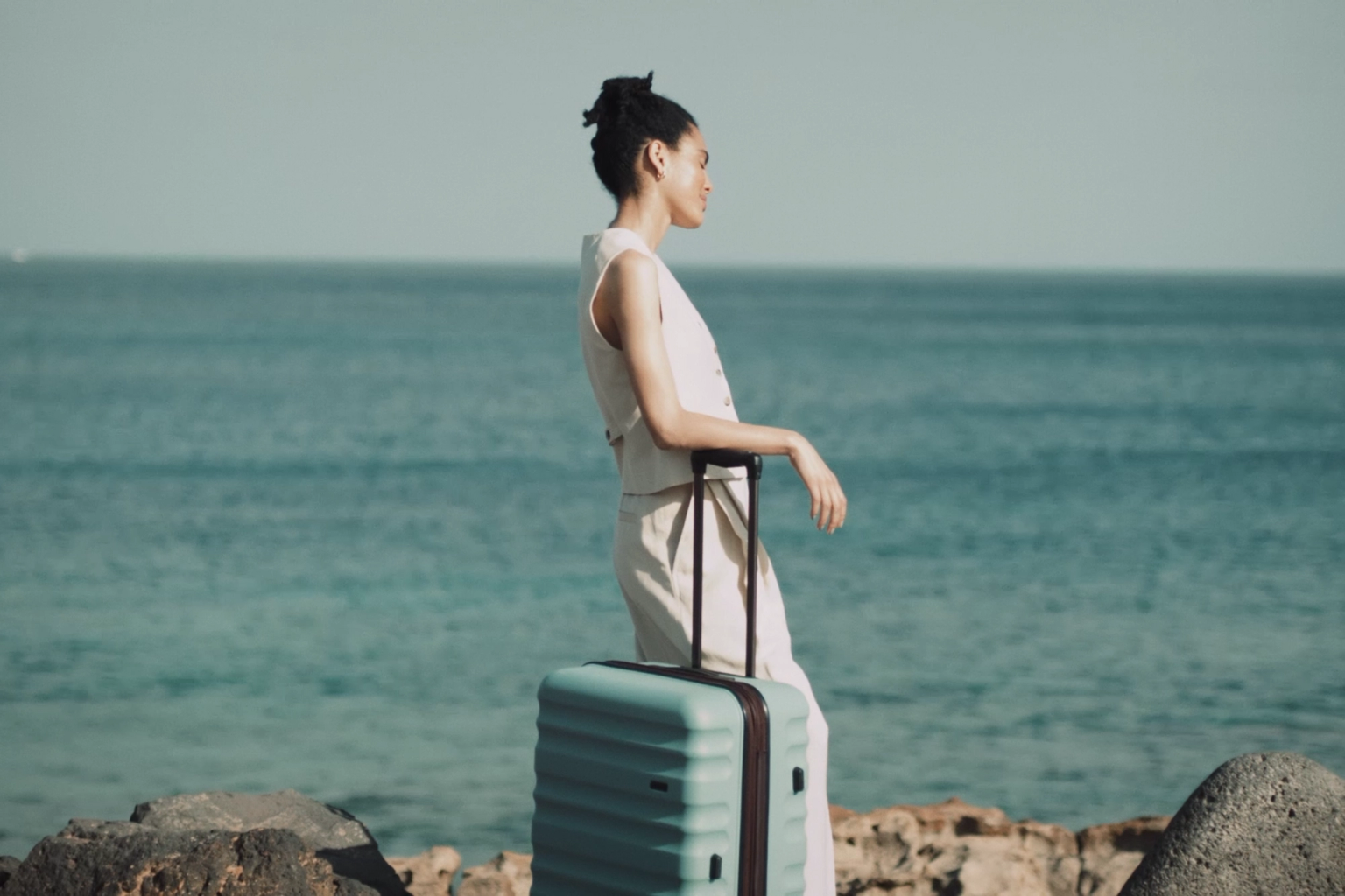 Antler Luggage, Ocean & Mineral - Travel Campaign