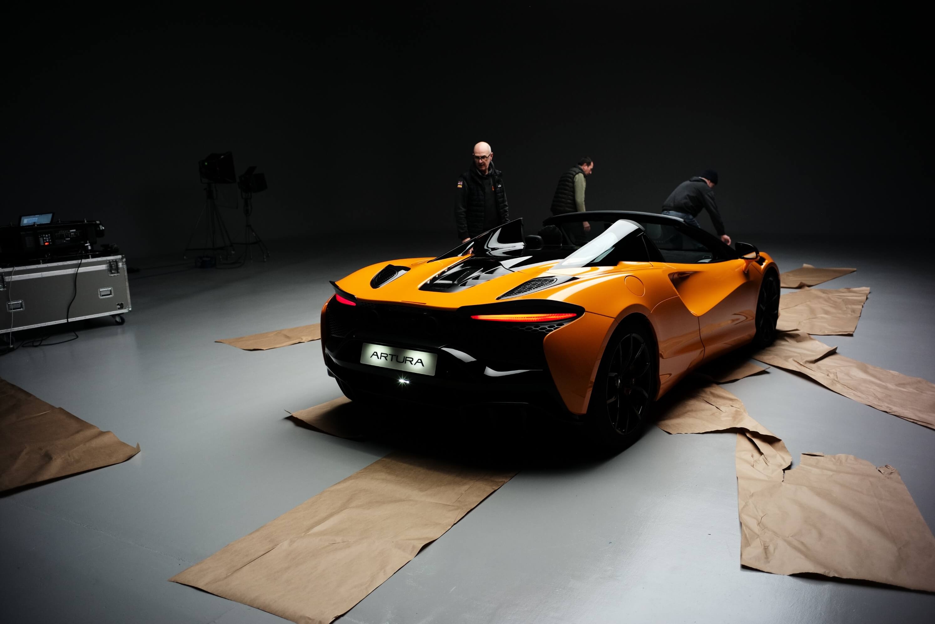McLaren Photography Behind The Scenes