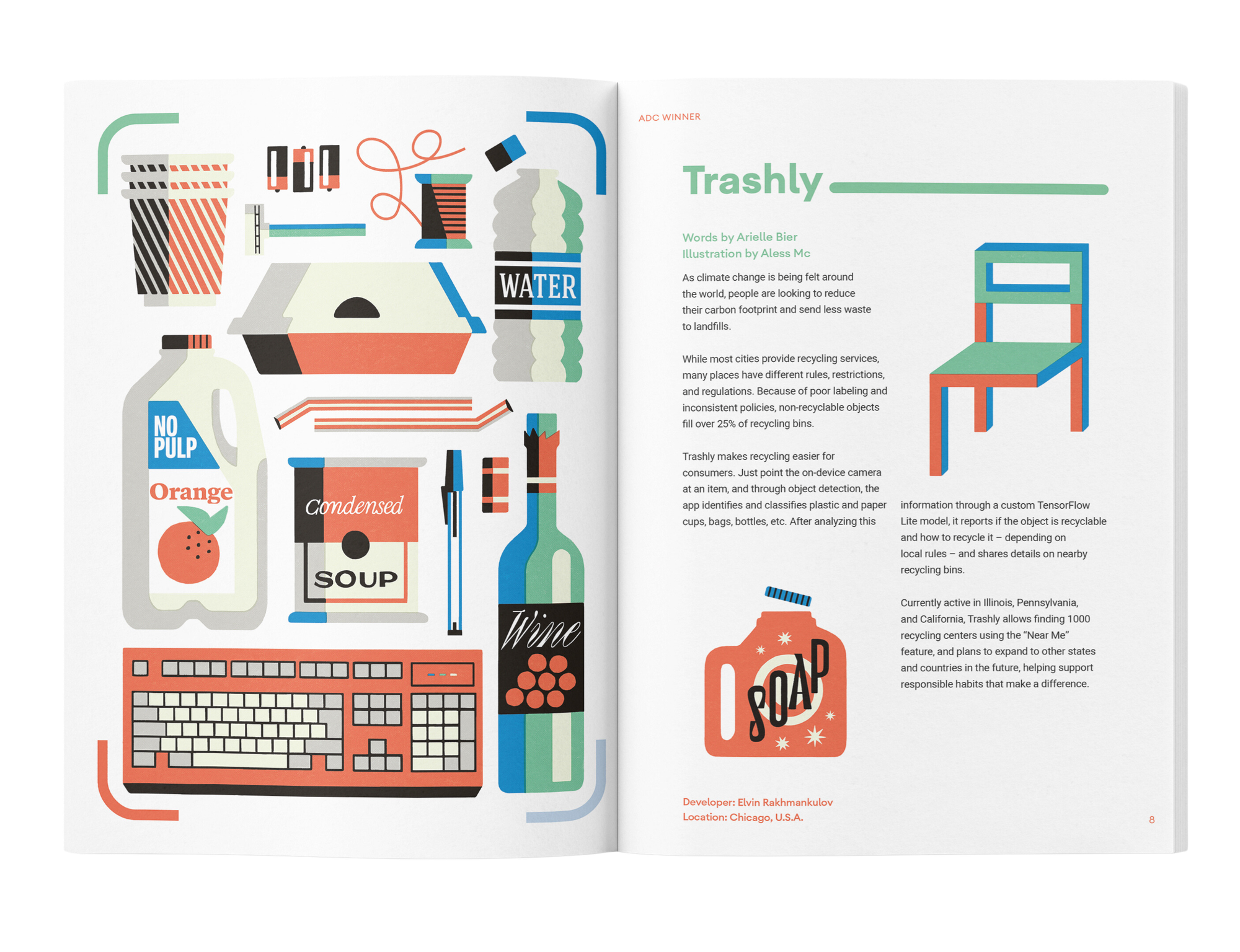 Android Book Design - Spread