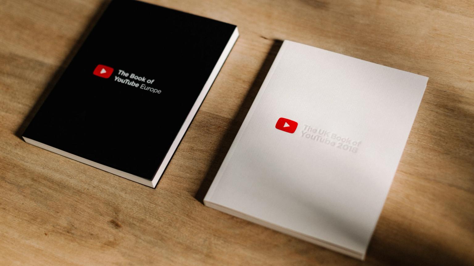 YouTube 100 voices book design