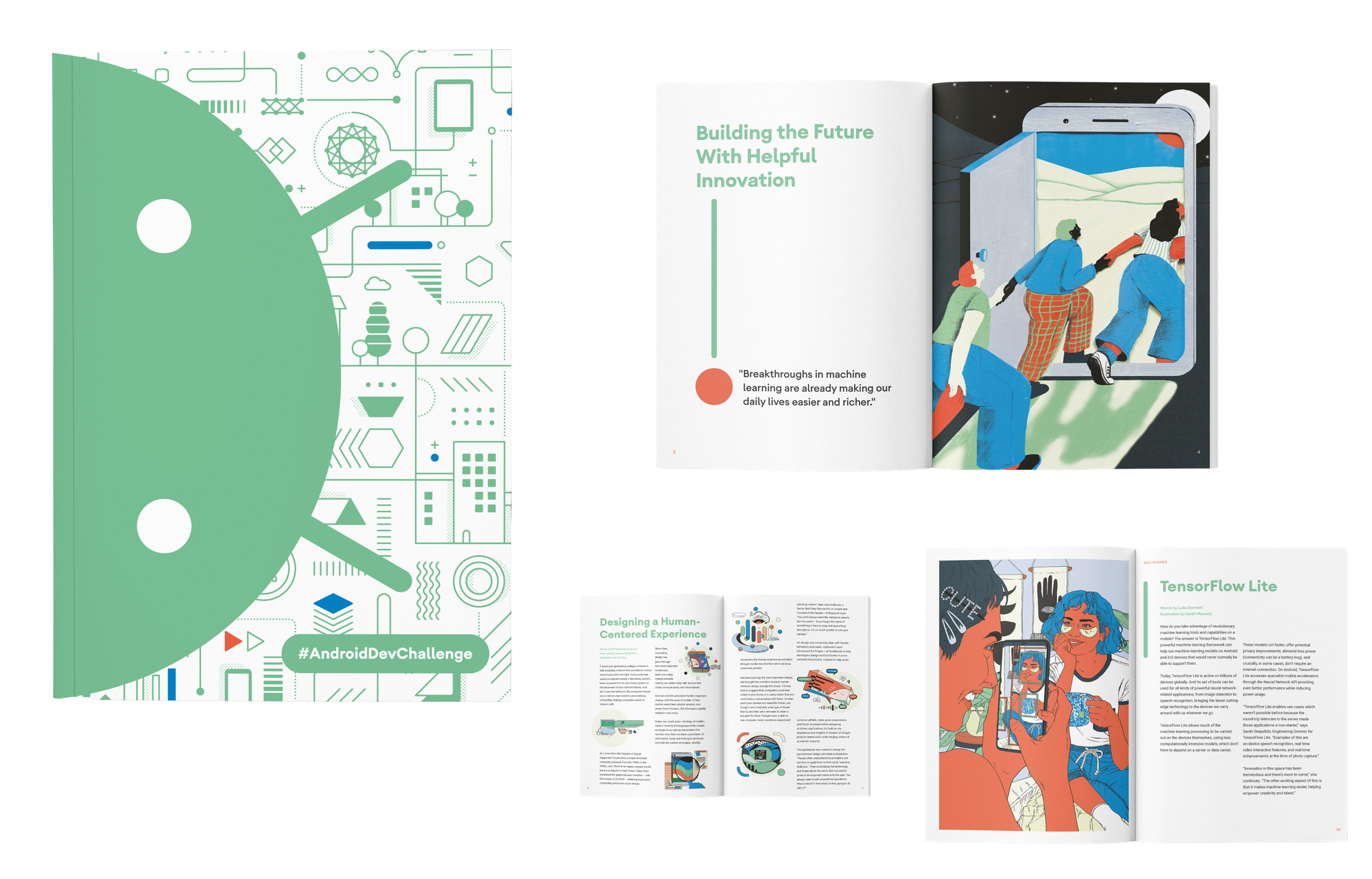 Android Developer Print Campaign