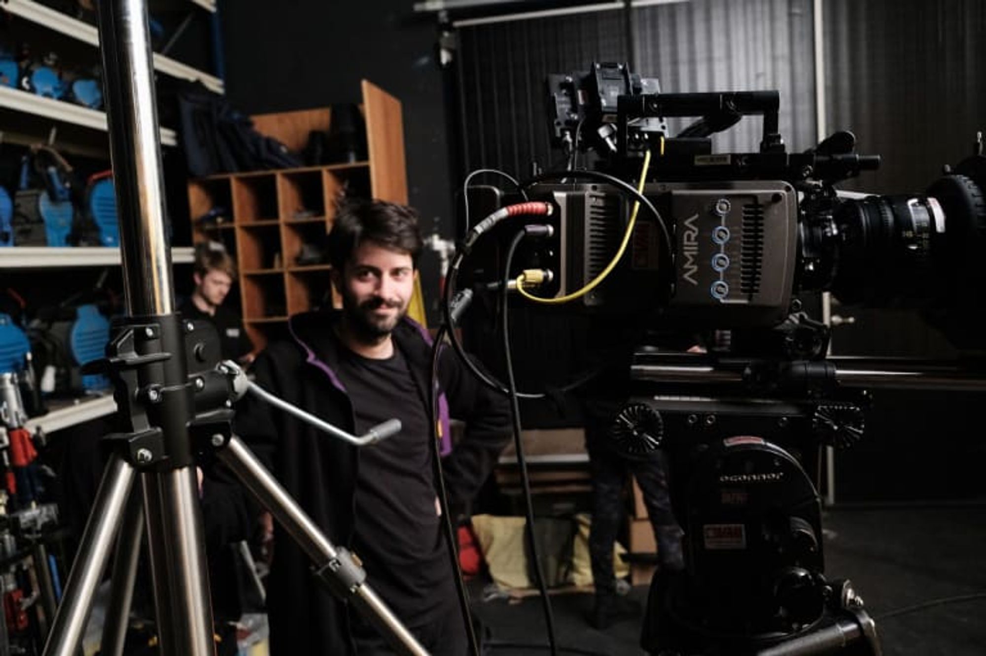 Google I/O Opener filming