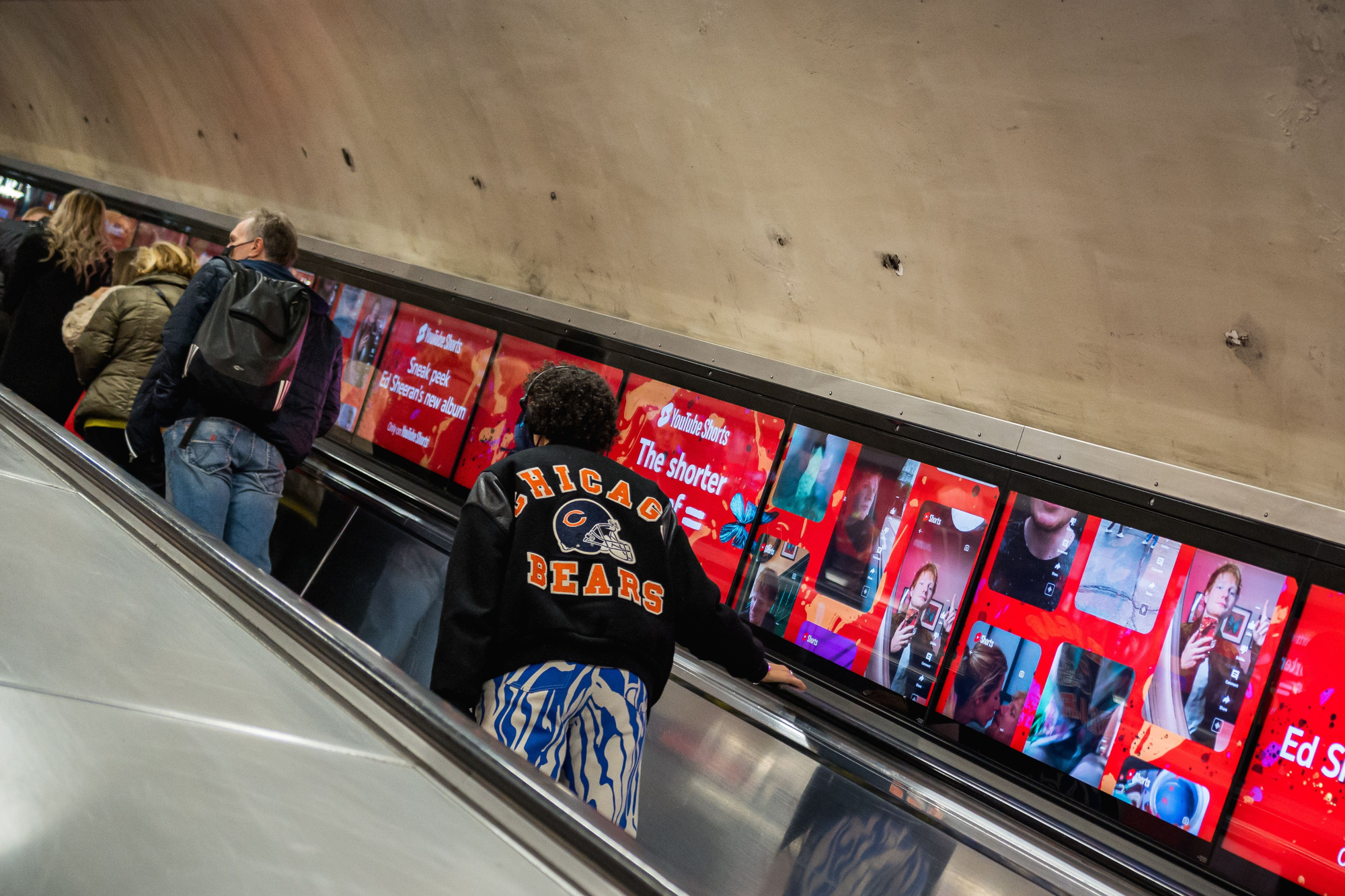 London Underground Escalator Advertising
