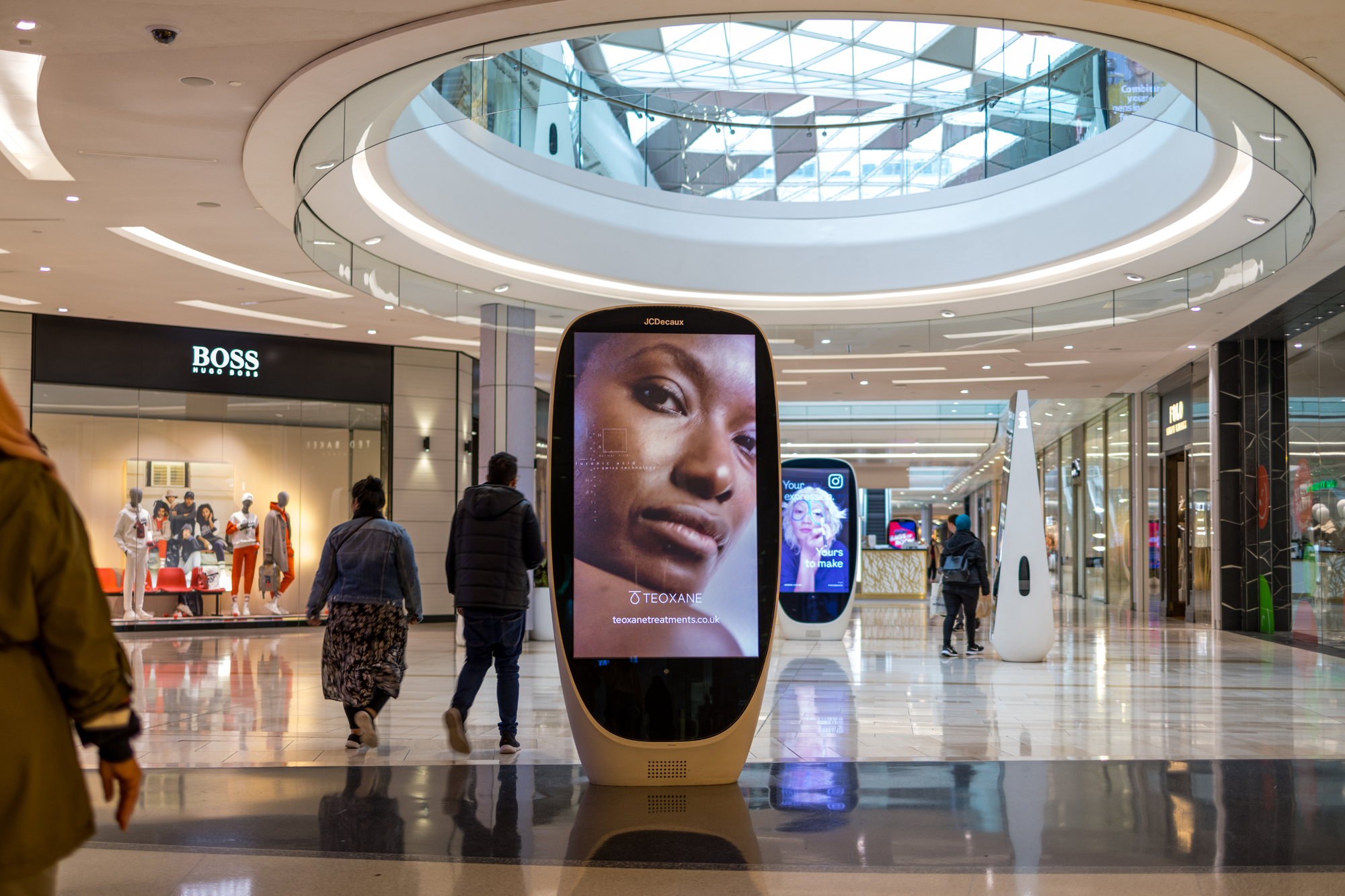 Digital Billboard Photography, Beauty Brand