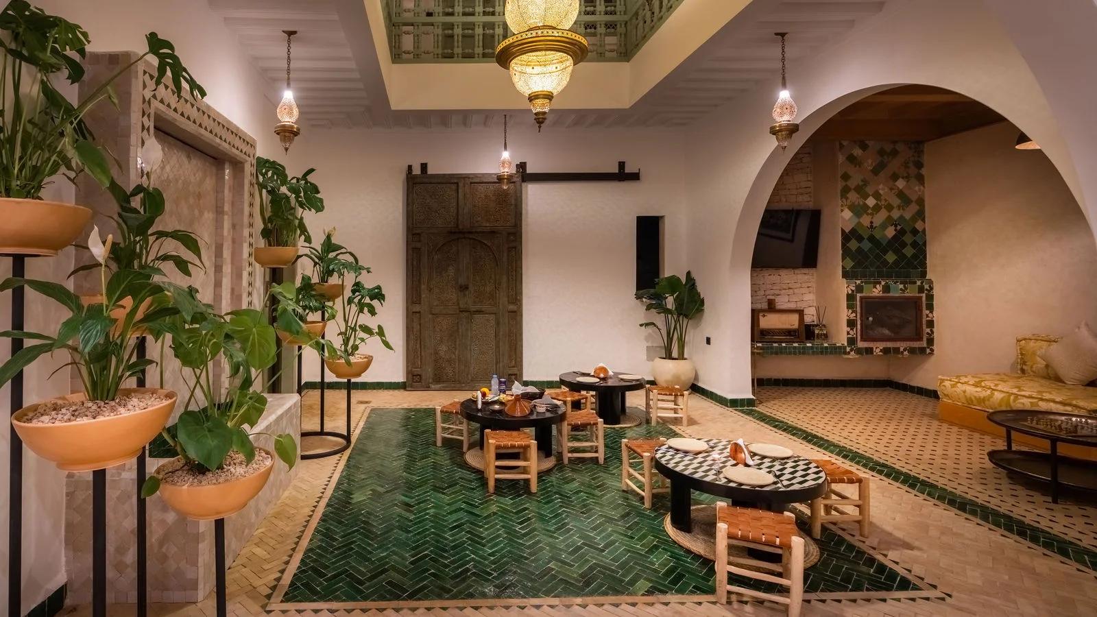 Patio de Dar Amastan à Essaouira